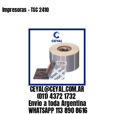 impresoras – TSC 2410