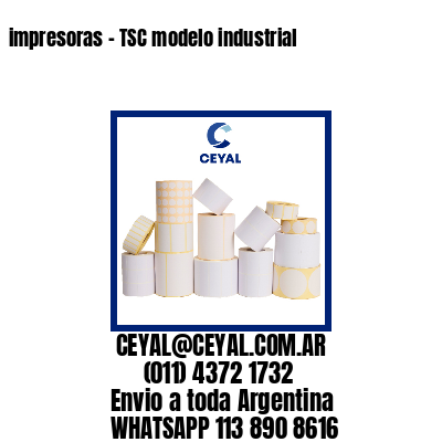 impresoras – TSC modelo industrial