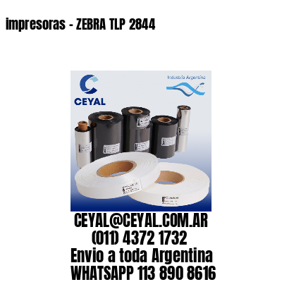 impresoras – ZEBRA TLP 2844