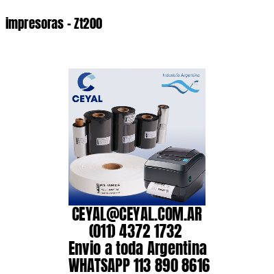 impresoras – Zt200
