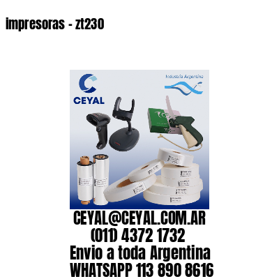 impresoras – zt230