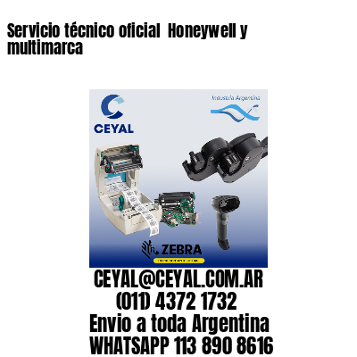Servicio técnico oficial  Honeywell y multimarca