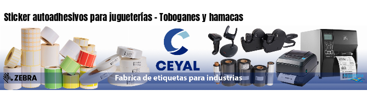 Sticker autoadhesivos para jugueterías - Toboganes y hamacas