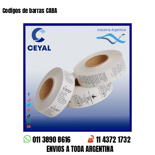 Codigos de barras CABA