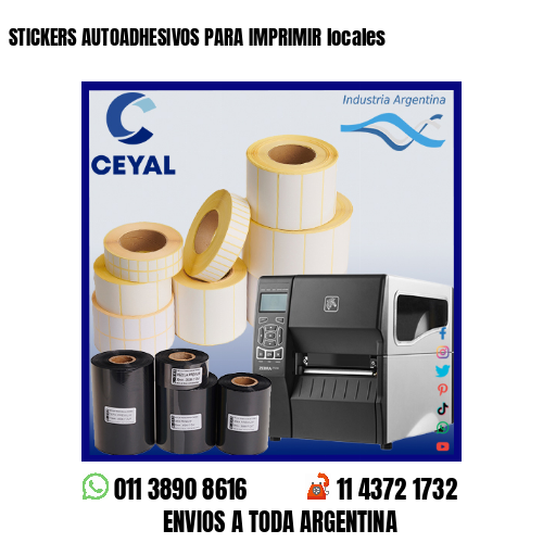 STICKERS AUTOADHESIVOS PARA IMPRIMIR locales