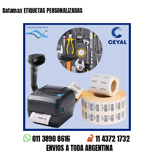Datamax ETIQUETAS PERSONALIZADAS