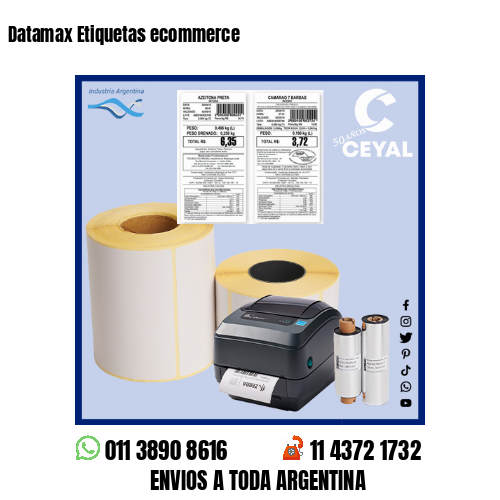 Datamax Etiquetas ecommerce