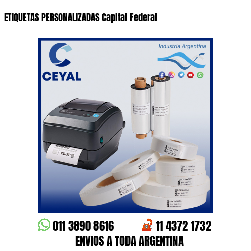 ETIQUETAS PERSONALIZADAS Capital Federal