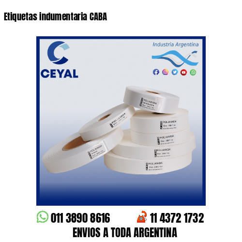 Etiquetas indumentaria CABA