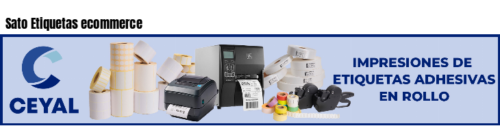 Sato Etiquetas ecommerce