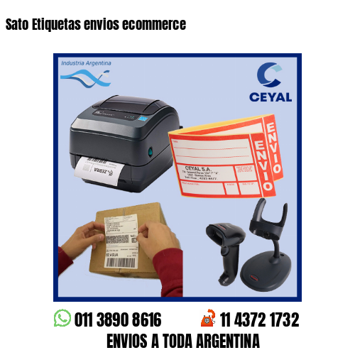 Sato Etiquetas envios ecommerce