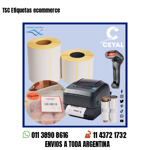 TSC Etiquetas ecommerce