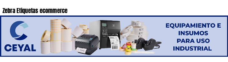 Zebra Etiquetas ecommerce