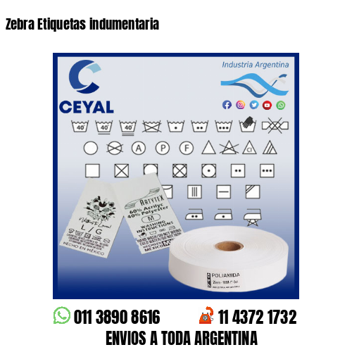 Zebra Etiquetas indumentaria