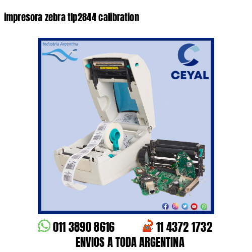 impresora zebra tlp2844 calibration