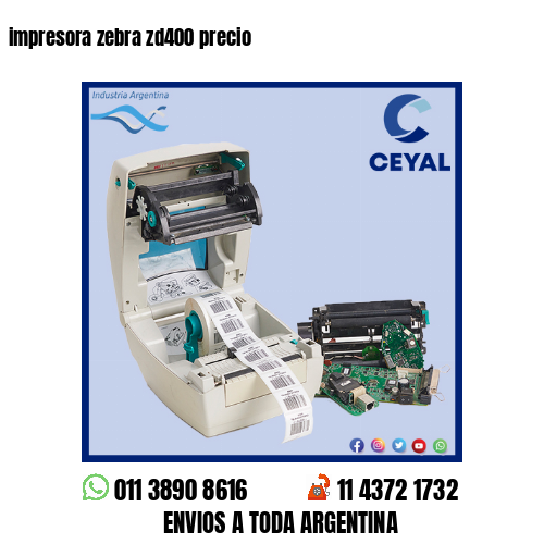 impresora zebra zd400 precio