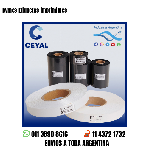 pymes Etiquetas imprimibles