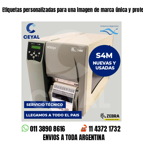 Etiquetas personalizadas para una imagen de marca única y profesional – frezzer