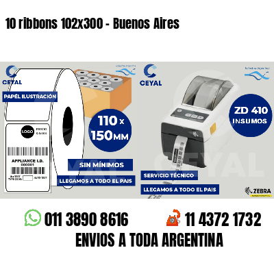 10 ribbons 102x300 - Buenos Aires
