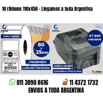 10 ribbons 110x450 - Llegamos a toda Argentina