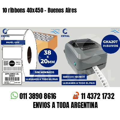 10 ribbons 40x450 - Buenos Aires