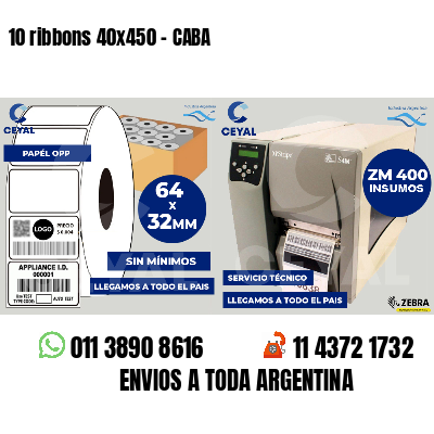 10 ribbons 40x450 - CABA