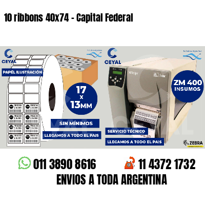 10 ribbons 40x74 - Capital Federal