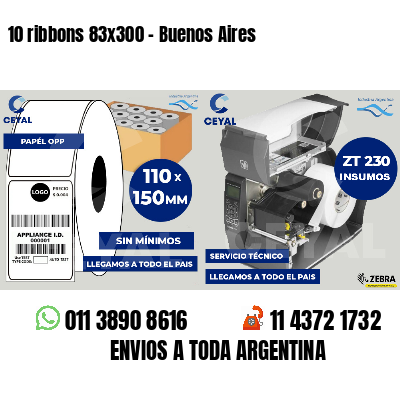 10 ribbons 83x300 - Buenos Aires