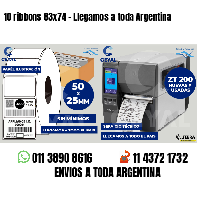 10 ribbons 83x74 - Llegamos a toda Argentina