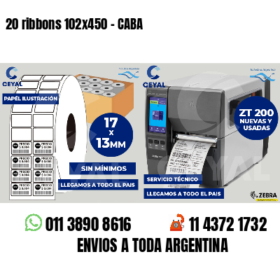 20 ribbons 102x450 - CABA