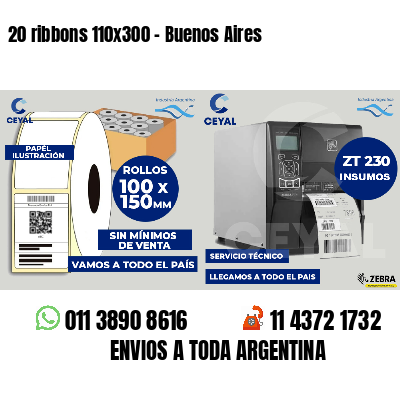 20 ribbons 110x300 - Buenos Aires