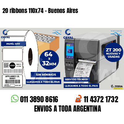 20 ribbons 110x74 - Buenos Aires