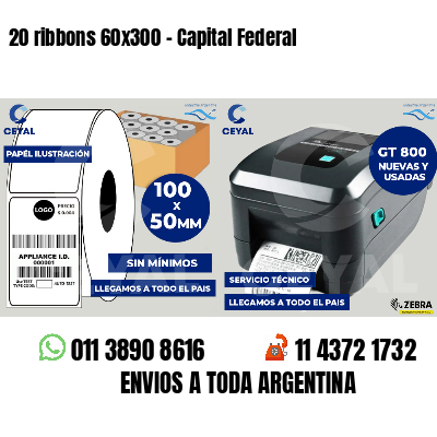 20 ribbons 60x300 - Capital Federal
