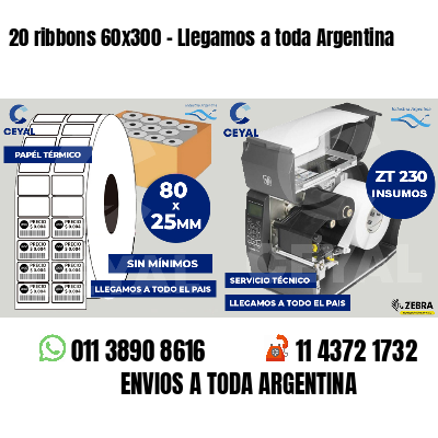 20 ribbons 60x300 - Llegamos a toda Argentina