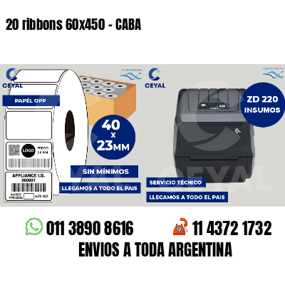 20 ribbons 60x450 - CABA