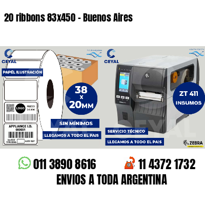 20 ribbons 83x450 - Buenos Aires