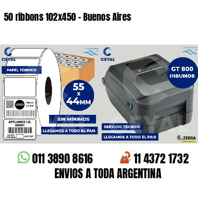 50 ribbons 102x450 - Buenos Aires
