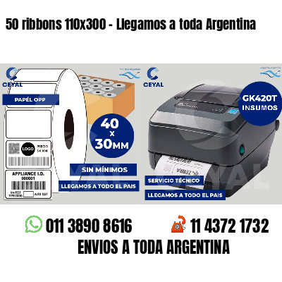 50 ribbons 110x300 - Llegamos a toda Argentina