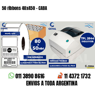 50 ribbons 40x450 - CABA
