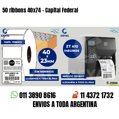 50 ribbons 40x74 - Capital Federal
