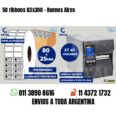 50 ribbons 83x300 - Buenos Aires