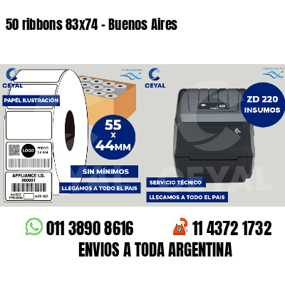 50 ribbons 83x74 - Buenos Aires