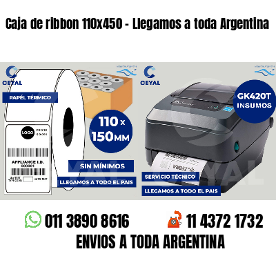 Caja de ribbon 110x450 - Llegamos a toda Argentina