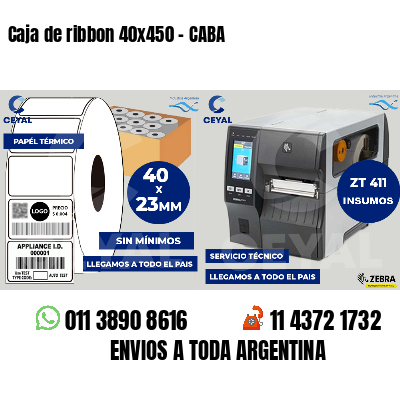 Caja de ribbon 40x450 - CABA