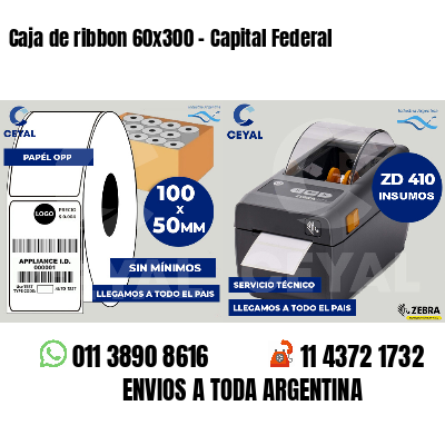 Caja de ribbon 60x300 - Capital Federal