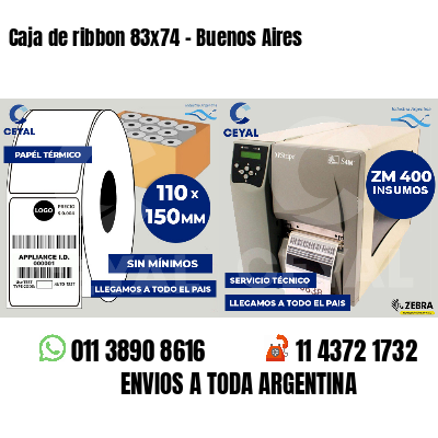 Caja de ribbon 83x74 - Buenos Aires