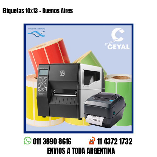 Etiquetas 10×13 – Buenos Aires