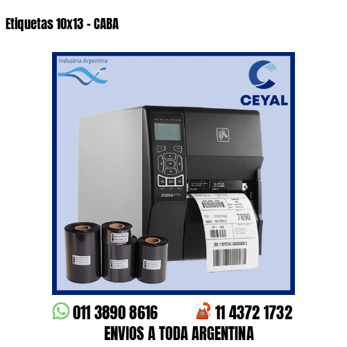 Etiquetas 10×13 – CABA