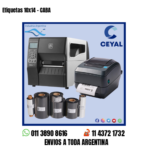 Etiquetas 10×14 – CABA