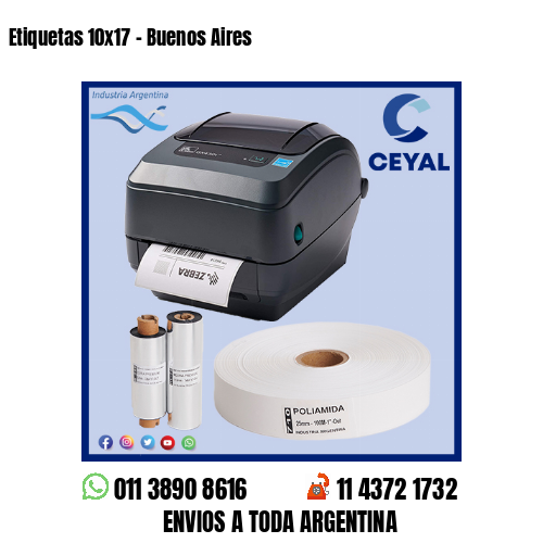 Etiquetas 10×17 – Buenos Aires